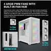 Image 2 : NEW GAMDIAS ATHENA WHITE ATX MID TOWER COMPUTER
