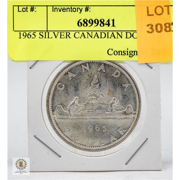 1965 SILVER CANADIAN DOLLAR