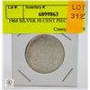 Image 1 : 1964 SILVER 50 CENT PIECE