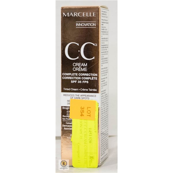 MARCELLE C.C CREAM COMPLETE CORRECTION SPF 35