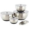 Image 1 : NEW NIU 8 PIECES MIXING BOWLS WITH LIDS