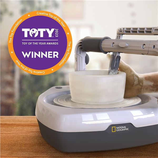 NEW NATIONAL GEOGRAPHIC HOBBY SERIES POTTERY WHEEL
