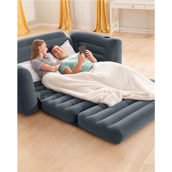 NEW W/BOX INTEX DURA-BEAM SERIES INFLATABLE SOFA