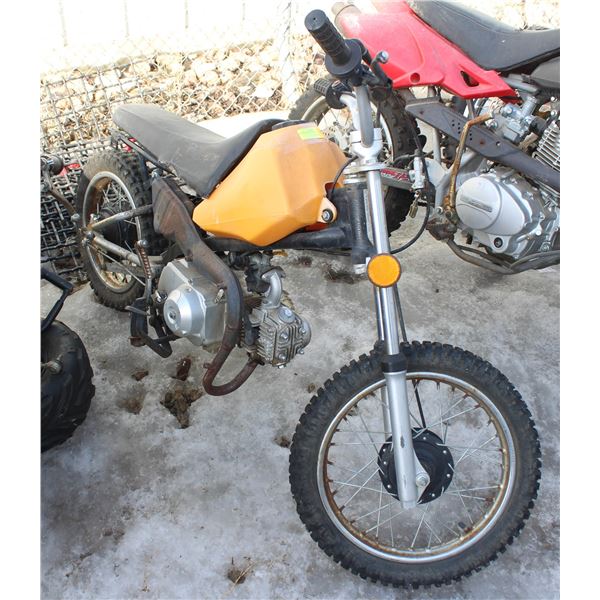 DIRT BIKE PARTS BIKE NO KEY