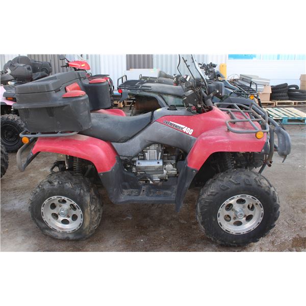 QUAD PARTS BIKE HAS KEY