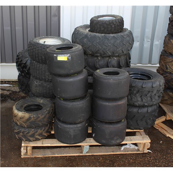 PALLET OF DIRT BIKE/QUAD TIRES