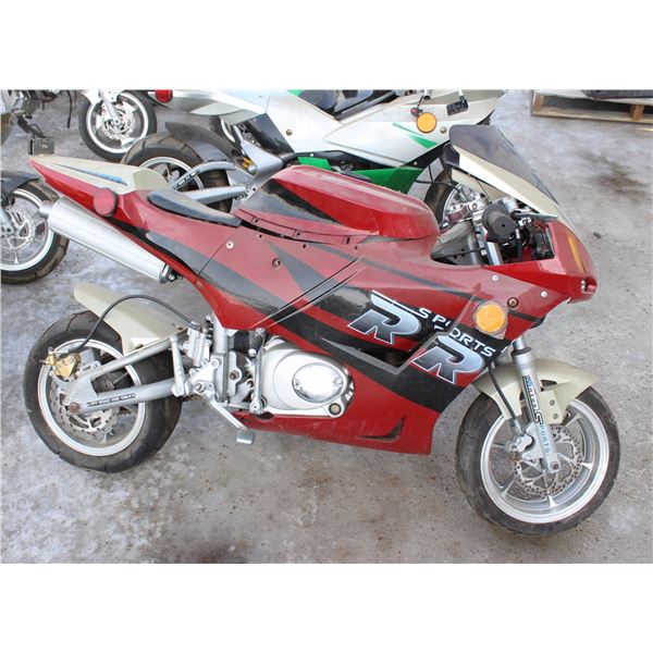 RR MINI BIKE - PARTS BIKE WITH KEY