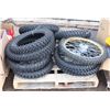 Image 1 : PALLET OF DIRT BIKE WHEELS
