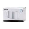Image 1 : NEW 2 X 15 OZ CRICUT CERAMIC MUG BLANK WHITE