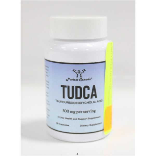 NEW 60 COUNT BOTTLE OF TUDCA 500MG LIVER HEALTH