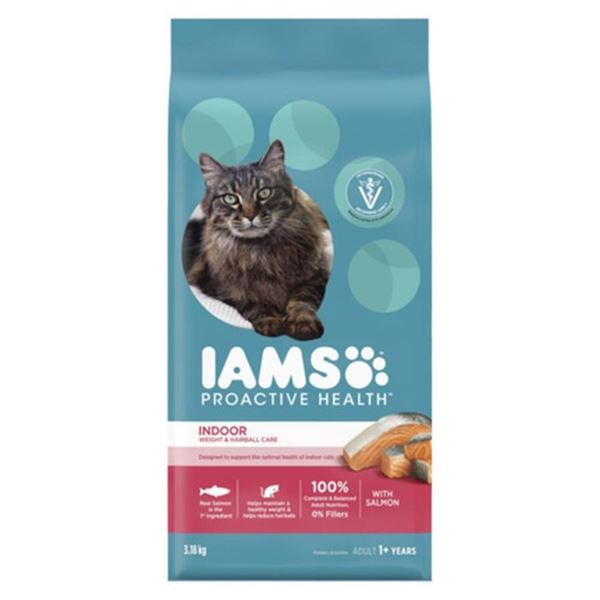 NEW 3.18KG IAMS PROACTIVE HEALTH INDOOR CAT FOOD
