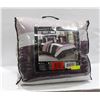 Image 1 : BRAND NEW QUEEN KUXURY 7PIECE COMFORTER SET PURPLE