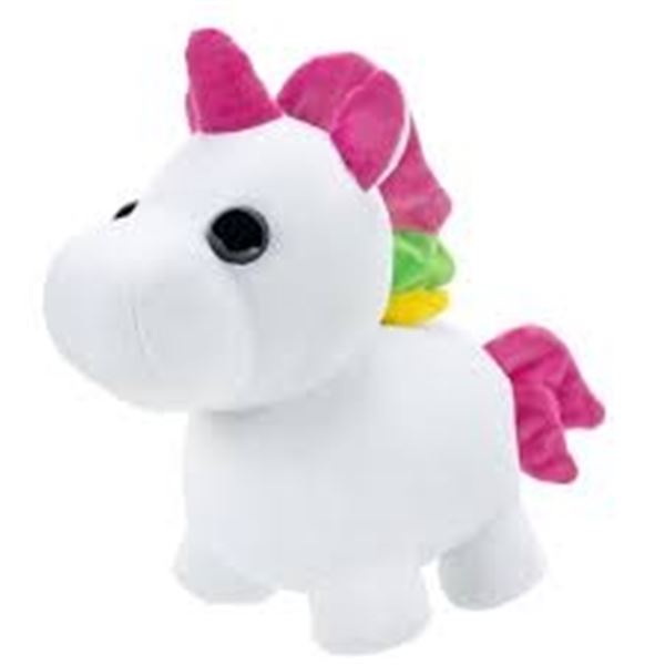 NEW ADOPT ME NEON UNICORN 12" LEGENDARY PET