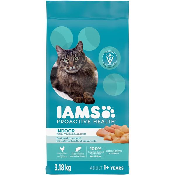 NEW 3.18KG BAG OF IAMS PROACTIVE HEALTH ADULT DRY