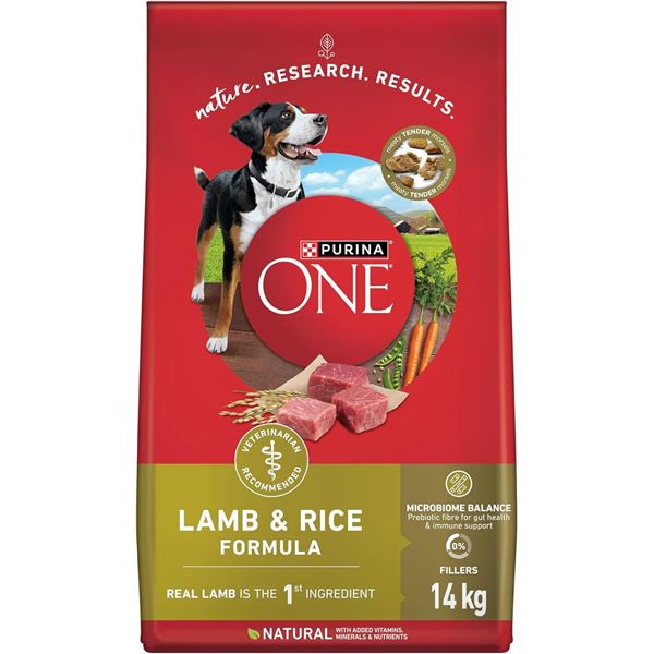 NEW 14KG BAG PURINA ONE ADULT DRY DOG FOOD