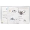 Image 3 : #2385-1.00 CT GRA CERTIFIED ROUND BRILLIANT CUT