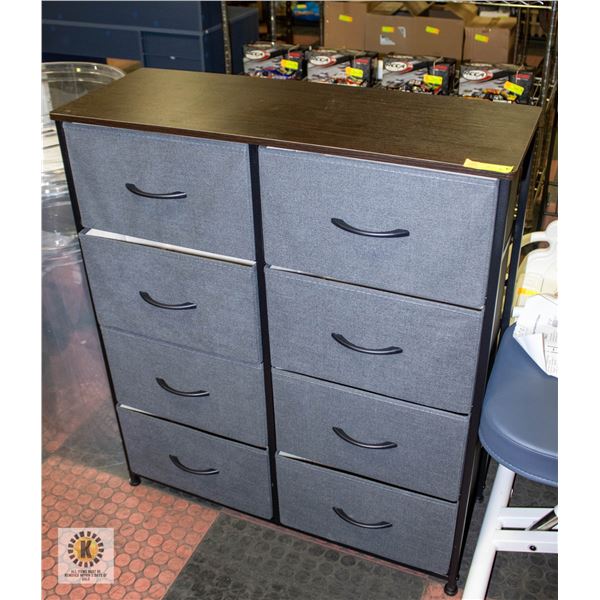 NEWLY ASSEMBLED SOMDOT 8 DRAWER DRESSER MODEL#