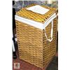 Image 1 : SONGMICS LCB165 WICKER STYLE LAUNDRY HAMPER