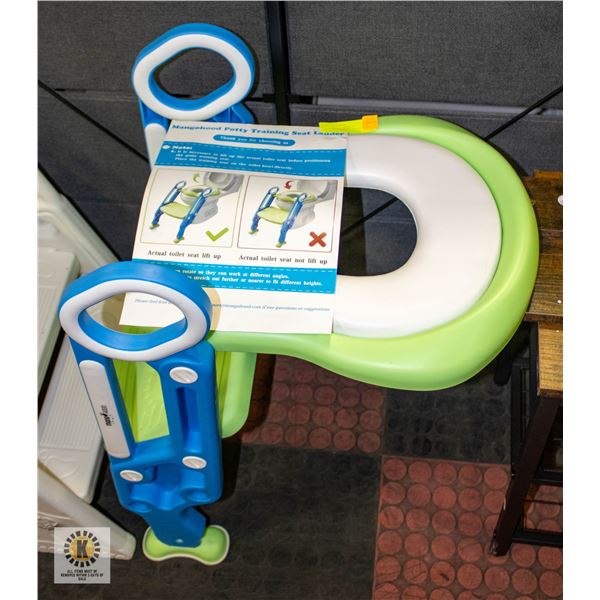 NEW MANGOHOOD POTTY TRAINING SEAT LADDER