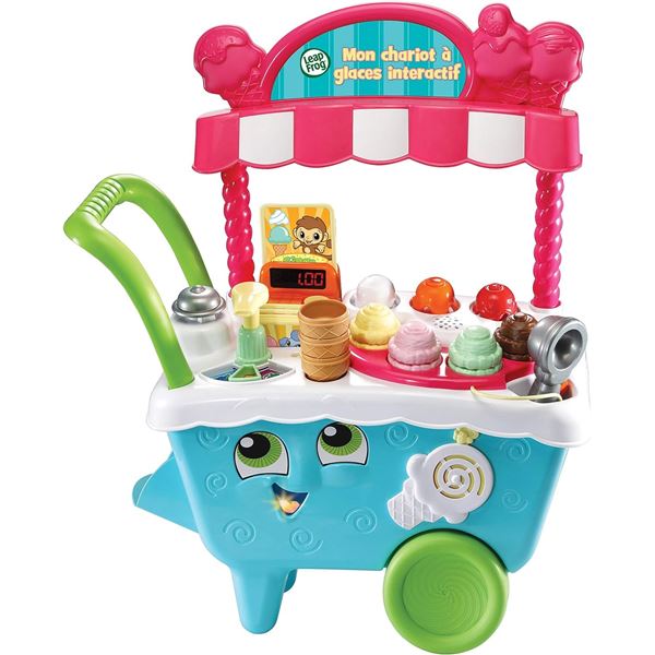 NEW ASSEMBLED LEAP FROG SCOOP & LEARN ICE CREAM