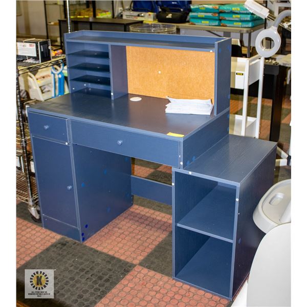 NEW ASSEMBLED CHILDRENS DESK + SHELF & CHAIR