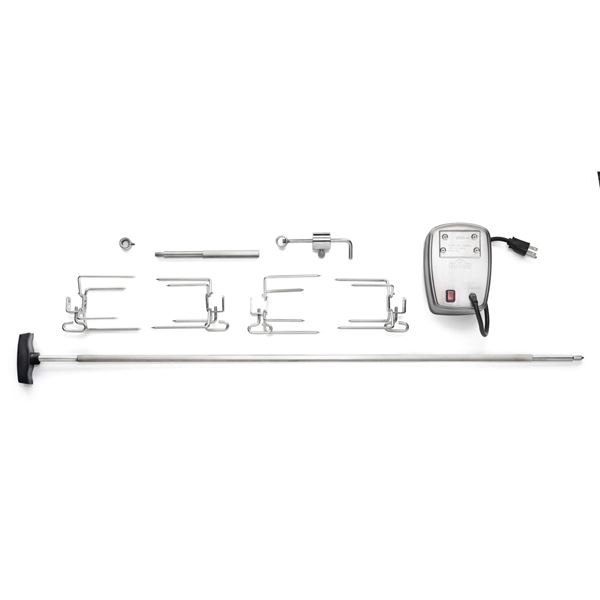 NEW WITH BOX NAPOLEON ROTISSERIE KIT WITH HEX SPIT