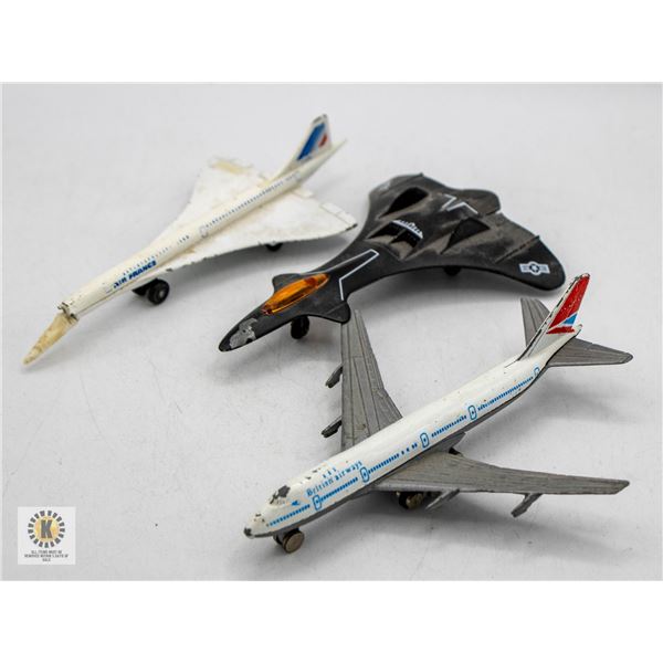 LOT OF 7 1980S HOTWEELS PLANES