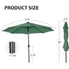 Image 2 : NEW WITH BOX SOGES 9FT SOLAR POWERED LED PATIO