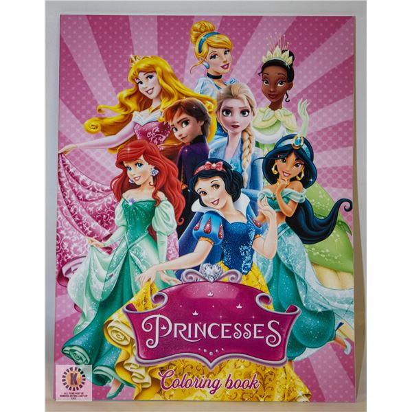 NEW PRINCESSES COLOURING BOOK