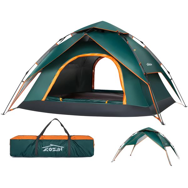 NEW AKOZLIN CAMPING TENT 3-4P