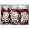 Image 1 : NEW 3 X 375G HEINZ KETCHUP