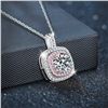 Image 3 : 1 CT GRA CERTIFIED ROUND BRILLIANT 925S NECKLACE