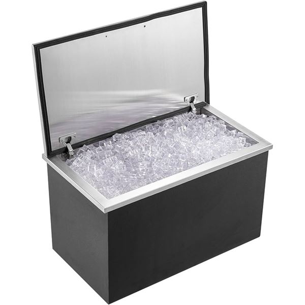 NEW VEVOR DROP IN ICE BIN CHEST 20 X 20"