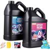 Image 1 : NEW 2 GALLON SET PNENTE EPOXY RESIN HIGH GLOSS COA