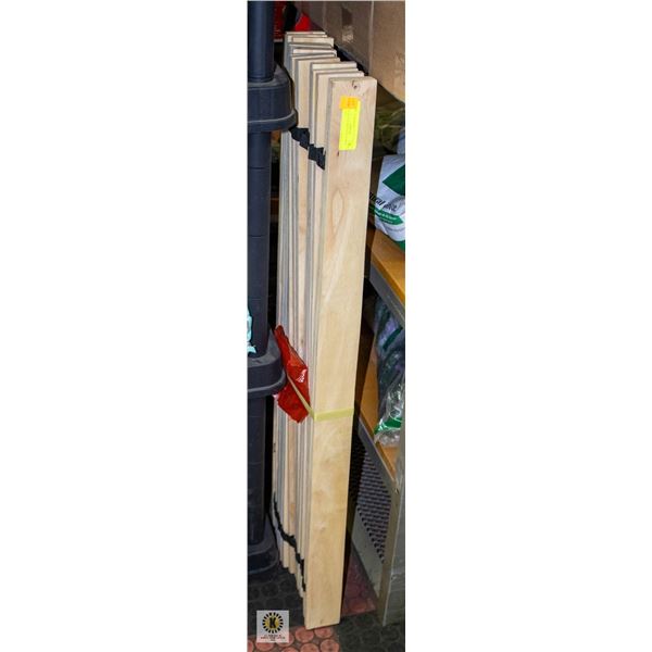 NEW OUT OF BOX SINGLE BED SLATS