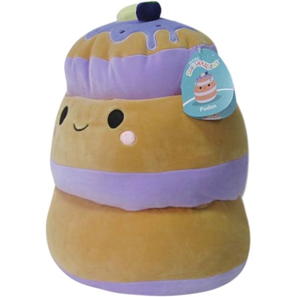 NEW JAZWARES LARGE PLUSH 14" BLUEBERRY PANCAKE