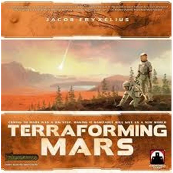 NEW FRYXGAMES TERRAFORMING MARS GAME