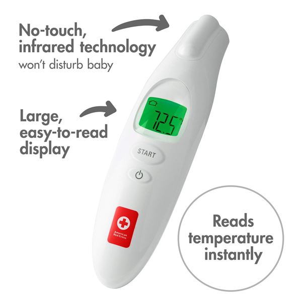 NEW AMERICAN RED CROSS INFRARED FOREHEAD THERMOMER