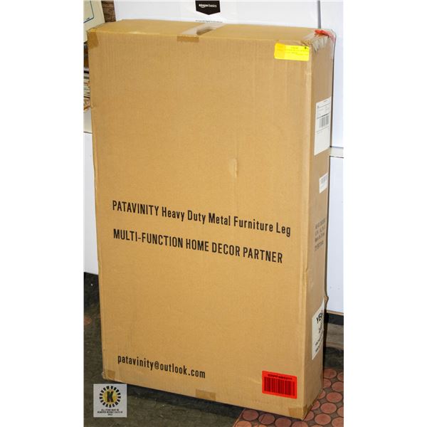 NEW WITH BOX BLACK 28" DINING TABLE LEGS - 800LBS