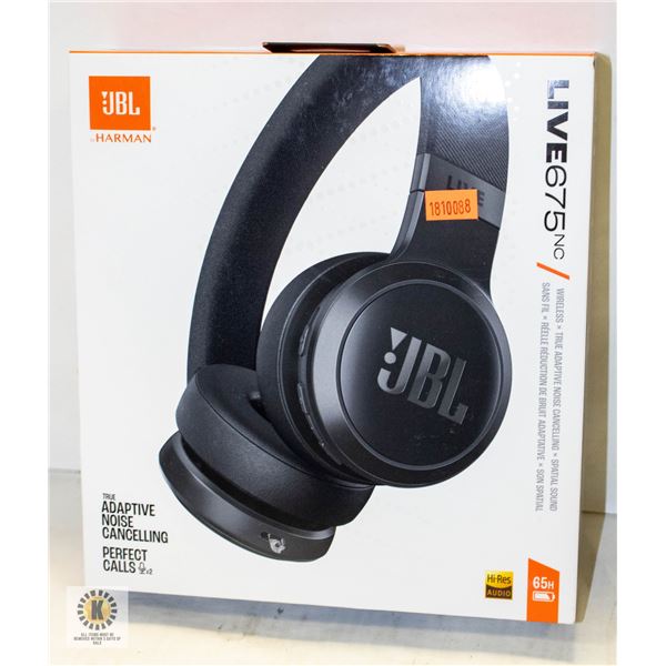 NEW JBL LIVE675NC TRUE ADAPTIVE NOISE CANCELLING