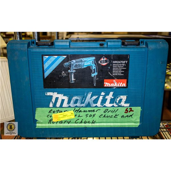 MAKITA HAMMER + ROTARY DRILL + MORE