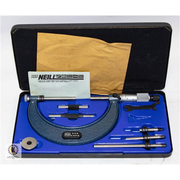 M & W NEILL TOOLS 941X 0-4" CAPACITY ADJUSTABLE