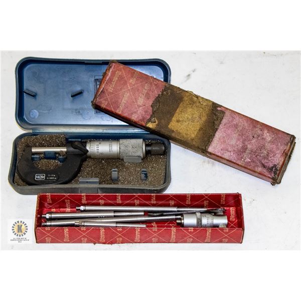 MOORE & WRIGHT ENGLAND ADJUSTABLE MICROMETER