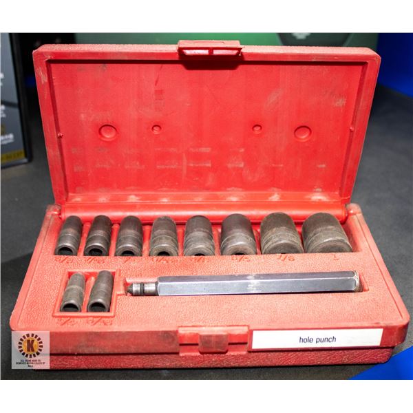 MADE IN U.S.A. 11PC HOLE PUNCH KIT
