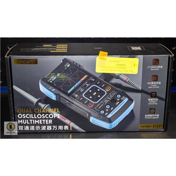 FNIRSI DUAL CHANNEL OSCILLOSCOPE MULTIMETER