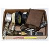 Image 1 : SMALL BOX OF ASSORTED GUAGES & HOSES