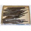 FLAT OF ASSORTED METAL FILES