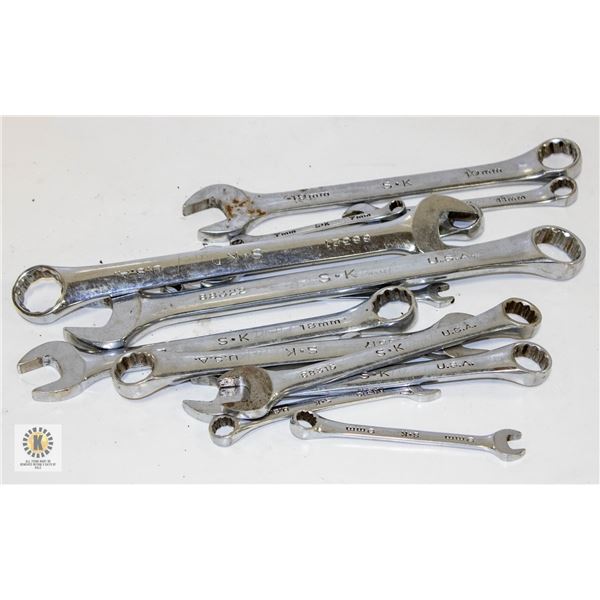 BAG OF S.K. WRENCHES
