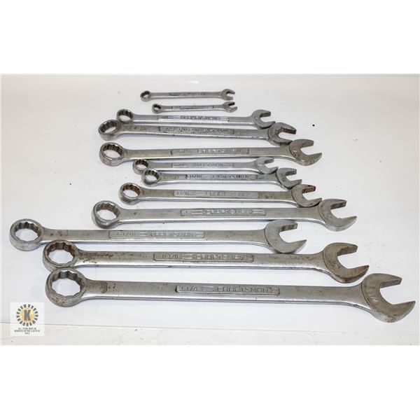 12PC CRAFTSMAN WRENCH SET
