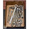 Image 1 : BOX OF MISC. CRAFTSMAN/ MASTERCRAFT RATCHETS &